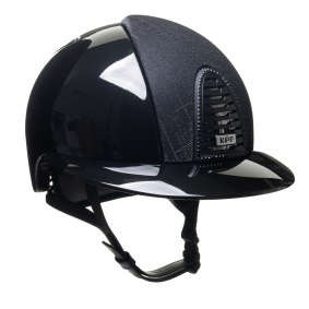 KEP ITALIA CROMO 2.0 POLISH HELMET GALASSIA/CRYSTALS BLACK JET/MIRROR BLK BLACK