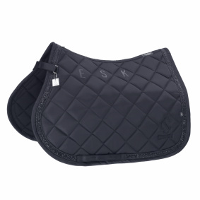 ESKADRON GLOSSY JEWEL EQUESTRIAN SADDLE PAD CLASSIC SPORTS