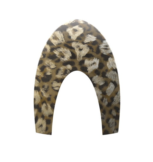 KEP Italia KEP ITALIA HELMET FRONT INSERT BABOON LAME GOLD