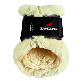 ZANDONA OCHRANIACZE DLA KONIA Z FUTREM ACTION TECHNO-FUR FETLOCK TYŁ