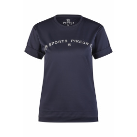 PIKEUR T-SHIRT JEŹDZIECKI Z LOGO DAMSKI SPORTS