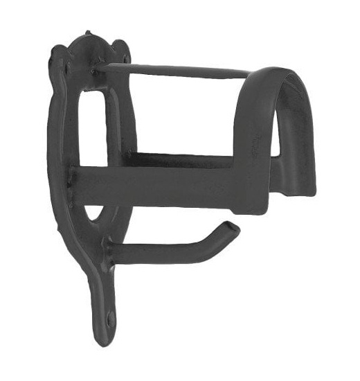 KERBL KERBL EQUESTRIAN BRIDLE HANGER METAL BLACK