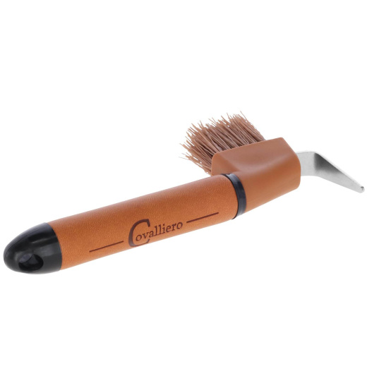 Covalliero COVALLIERO HOOF PICK FOR HORSES WITH BRUSH DELUXE