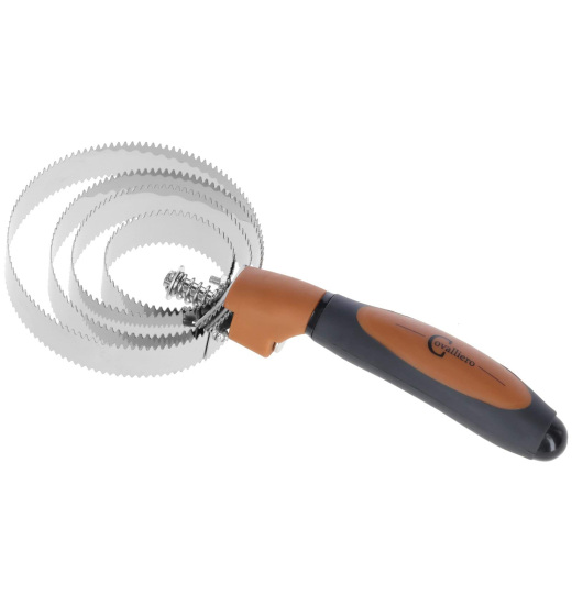 Covalliero COVALLIERO METALOWE ZGRZEBŁO DO CZYSZCZENIA KONIA SPIRALNE 2K