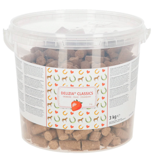 KERBL KERBL TREATS FOR HORSES DELIZIA CLASSIC STRAWBERRY 3 KG