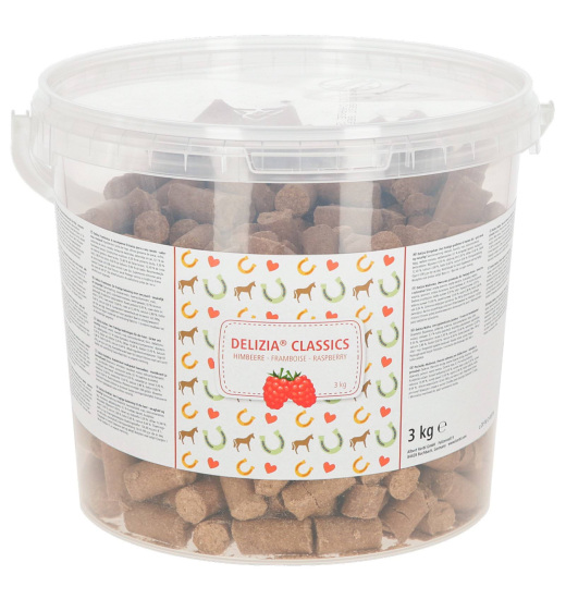 KERBL KERBL TREATS FOR HORSES DELIZIA CLASSIC RASPBERRY 3 KG