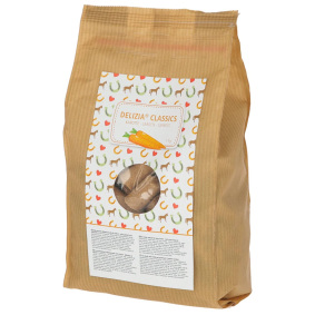 KERBL SMAKOŁYKI DLA KONIA DELIZIA CLASSIC MARCHEWKA 1 KG