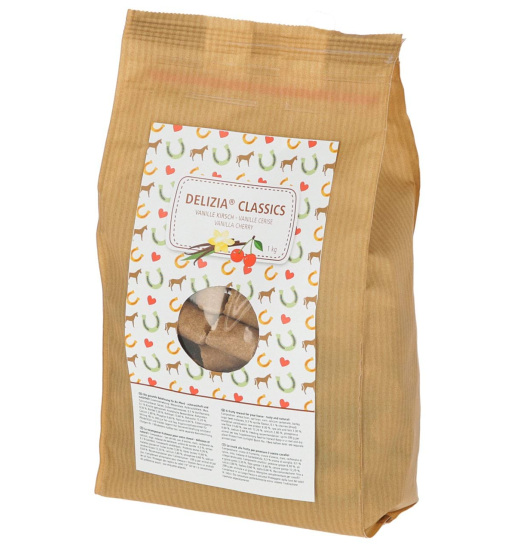 KERBL KERBL TREATS FOR HORSES DELIZIA CLASSIC VANILLA/CHERRY 1 KG