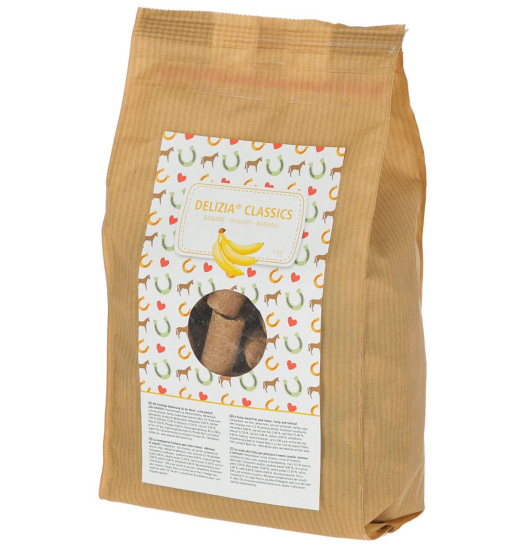 KERBL KERBL TREATS FOR HORSES DELIZIA CLASSIC BANANA 1 KG