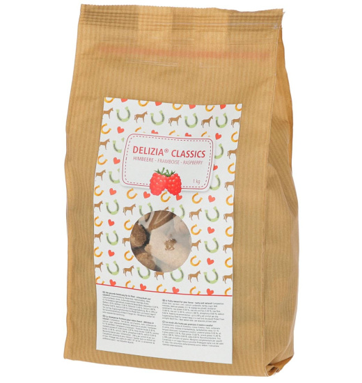 KERBL KERBL TREATS FOR HORSES DELIZIA CLASSIC RASPBERRY 1 KG