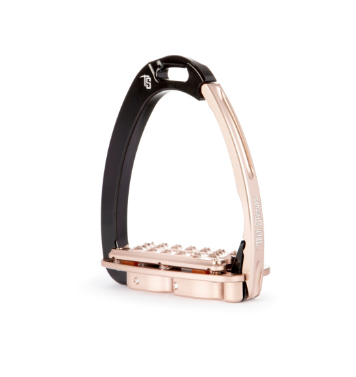 Tech Stirrups TECH STIRRUPS STRZEMIONA JEŹDZIECKIE Z AMORTYZACJĄ VENICE PLUS EVO CONTRAST EDITION