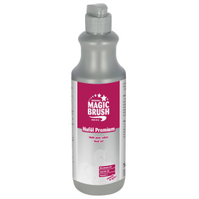 MAGIC BRUSH HOOF CARE OLEJ DO PIELĘGNACJI KOPYT KONIA BEZ PĘDZLA 425 ML
