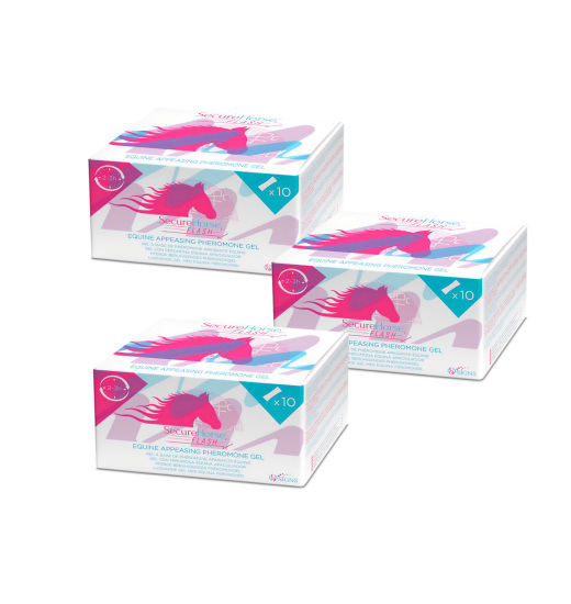 Signs SECURE HORSE FLASH FEROMONY DLA KONI W FORMIE ŻELU PAKIET 3 SZT.