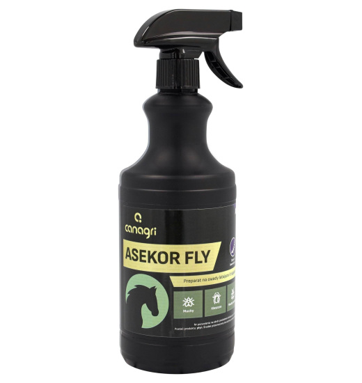 CANAGRI ASEKOR FLY INSECT REPELLENT FOR HORSES 750ML