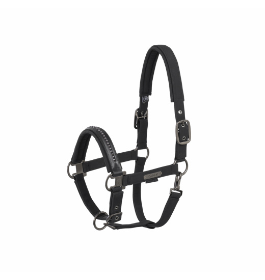 Eskadron ESKADRON SOFTSHELL PEARLS DOUBLE PIN HEADCOLLAR PLATINUM