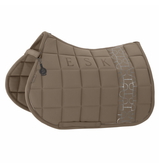 Eskadron ESKADRON BIG SQUARE SOFTSHELL RIDING SADDLE PAD PLATINUM