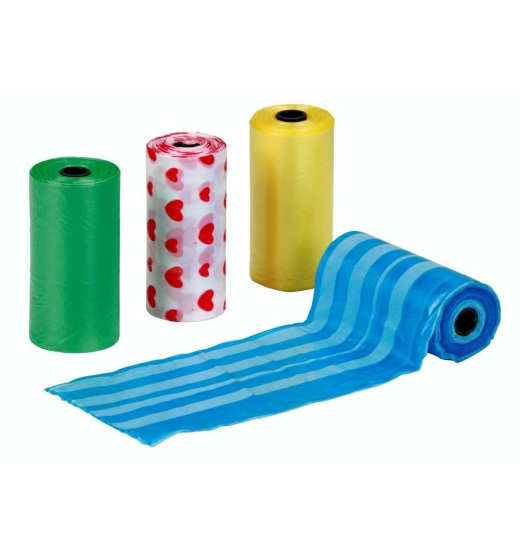 KERBL KERBL DOG WASTE BAGS 4 ROLLS X 20 PCS