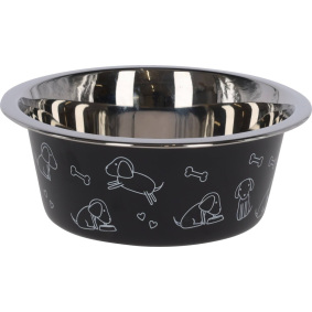 KERBL STAINLESS STEEL BOWL FOR DOGS AND CATS 900 ML