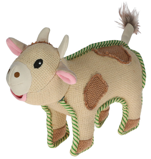 KERBL KERBL DOG TOY COW MUUHLI WITH SQUEAKER 29 CM