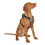 KERBL DOG HARNESS PULSIVE BROWN WITH REFLECTIVE STRIPS 72-96 CM
