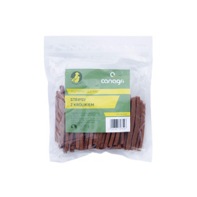 CAN AGRI DOG TREAT RABBIT STRIPS