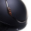Samshield SAMSHIELD MISS SHIELD 2.0 / CRYSTAL FABRIC ROSE GOLD BLAZON FRONTAL / BLACK CHROME / BLACK HELMET