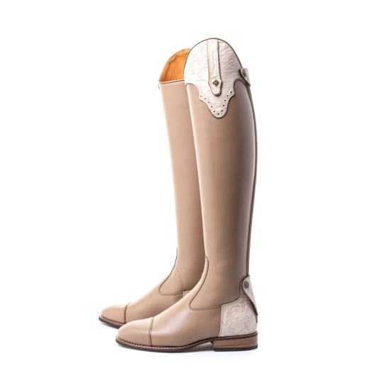 DeNiro DENIRO S3601 CUSTOM RIDING BOOTS AMERICA BEIGE