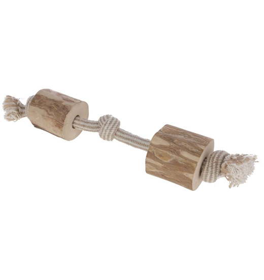 KERBL KERBL DOG TUG TOY JUTE COTTON WOOD 35 CM