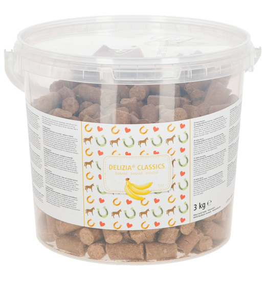 KERBL KERBL TREATS FOR HORSES DELIZIA CLASSIC BANANA 3 KG