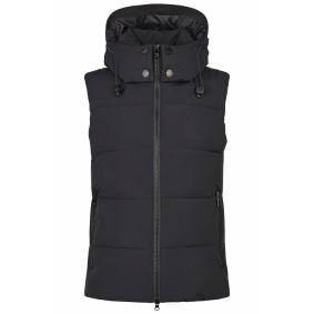 PIKEUR WOMEN'S EQUESTRIAN QUILTED VEST WITH HOOD ATHLEISURE
