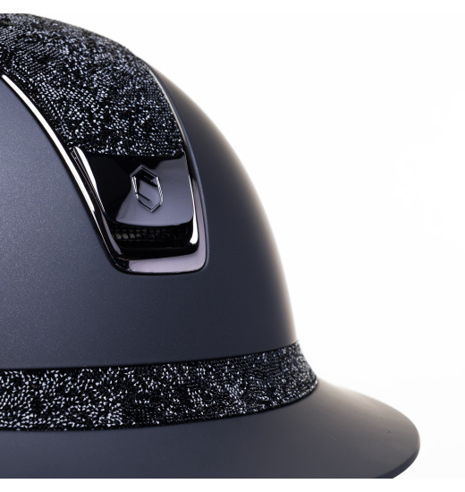 Samshield SAMSHIELD MISS SHIELD 2.0 SHADOWMATT / SPARKLING ULTRA FINE ROCK TOP FB / BLACK CHROME / BLACK