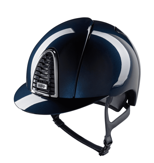 KEP Italia KEP ITALIA CROMO 2.0 KASK JEŹDZIECKI SHINE BLUE 2