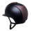 KEP ITALIA CROMO 2.0 TEXTILE KASK JEŹDZIECKI CHROME/BROWN LEATHER INSERTS VISOR CHIN CZARNY