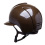 KEP ITALIA CROMO 2.0 DIAMOND WHITE CRYSTALS SUEDE BROWN RIDING HELMET