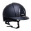 KEP ITALIA CROMO 2.0 TEXTILE KASK JEŹDZIECKI CHROME/LEATHER INSERTS VISOR CZARNY