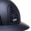 KEP Italia KEP ITALIA CROMO 2.0 TEXTILE LEATHER FRONT REAR/CRISTALLI SUEDE LOGO BLACK HELMET