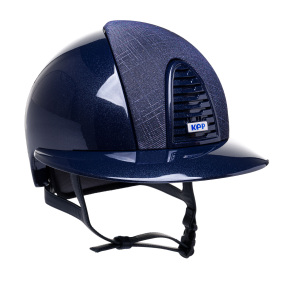 KEP ITALIA CROMO 2.0 DIAMOND GALASSIA DB/DARK BLUE STRAP/METAL BLUE LOGO NAVY HELMET