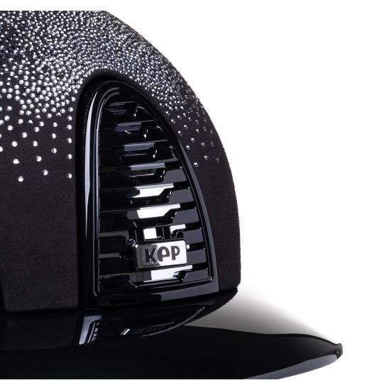 KEP Italia KEP ITALIA CROMO 2.0 POLISH SUEDE BLACK NEBULA SILVER/MIRROR SILVER/POLO VISOR BLACK HELMET