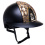 KEP Italia KEP ITALIA CROMO 2.0 TEXTILE GIAGUARO GLITTER FRONT/GOLD FRAME BLACK RIDING HELMET