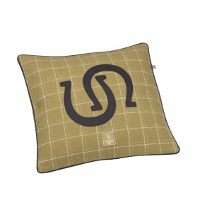 ESKADRON BOUCL&Eacute; POSZEWKA NA PODUSZKĘ Z MOTYWEM JEŹDZIECKIM HERITAGE