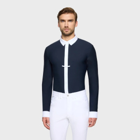 SAMSHIELD SMITH MEN'S LONG SLEEVE RIDING SHOWSHIRT