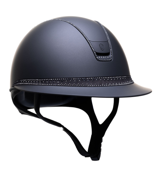 Samshield SAMSHIELD KASK MISS SHIELD 2.0 SHADOWMATT / ROYAL TIARA JETH / MATT FRAME / 300 SWARO / CZARNY