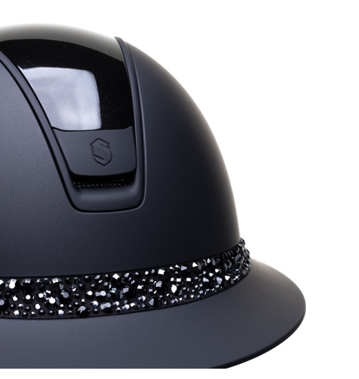 Samshield SAMSHIELD MISS SHIELD 2.0 SHADOWMATT / GLOSSY GLACIER / BLACK SHINE TOP / MATT FRAME / BLACK HELMET