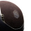 SAMSHIELD MISS SHIELD 2.0 SHADOWMATT/SHINY CRYSTAL FABRIC GOLD/300 SWARO/ALCANTARA/BROWN HELMET