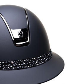 SAMSHIELD KASK MISS SHIELD 2.0 SHADOWMATT / GLOSSY GLACIER FB / BLACK SHINE / CZARNY